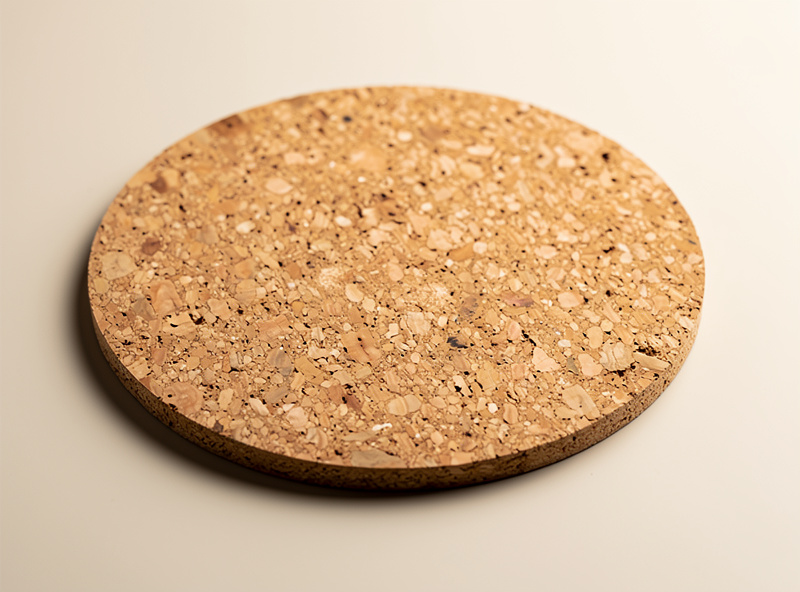 Turntable cork mat texture