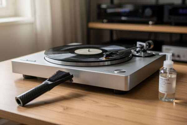 Clean vinyl records